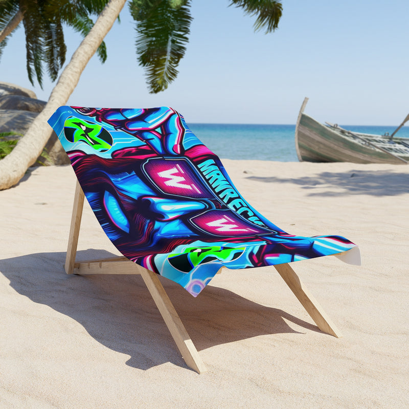 Vibrant Gaming Beach Towel - Cool Summer Vibes, Perfect for Beach Days, Pool Parties, and Gifts for Gamer Friends