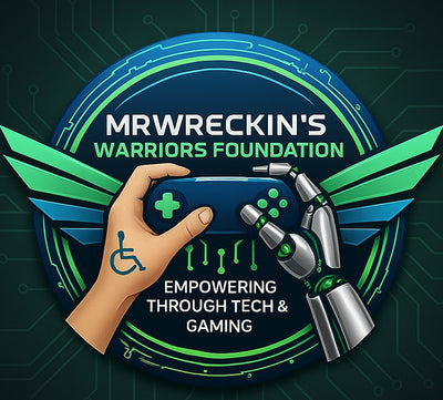 MrWreckin's WreckShop Gaming Sticker #1