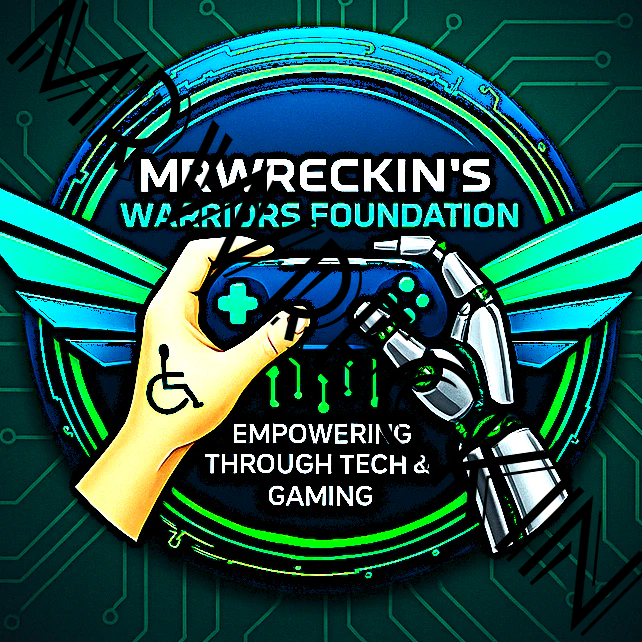 Watermarked - MrWreckins Warriors Foundation Fundraising Sticker #1